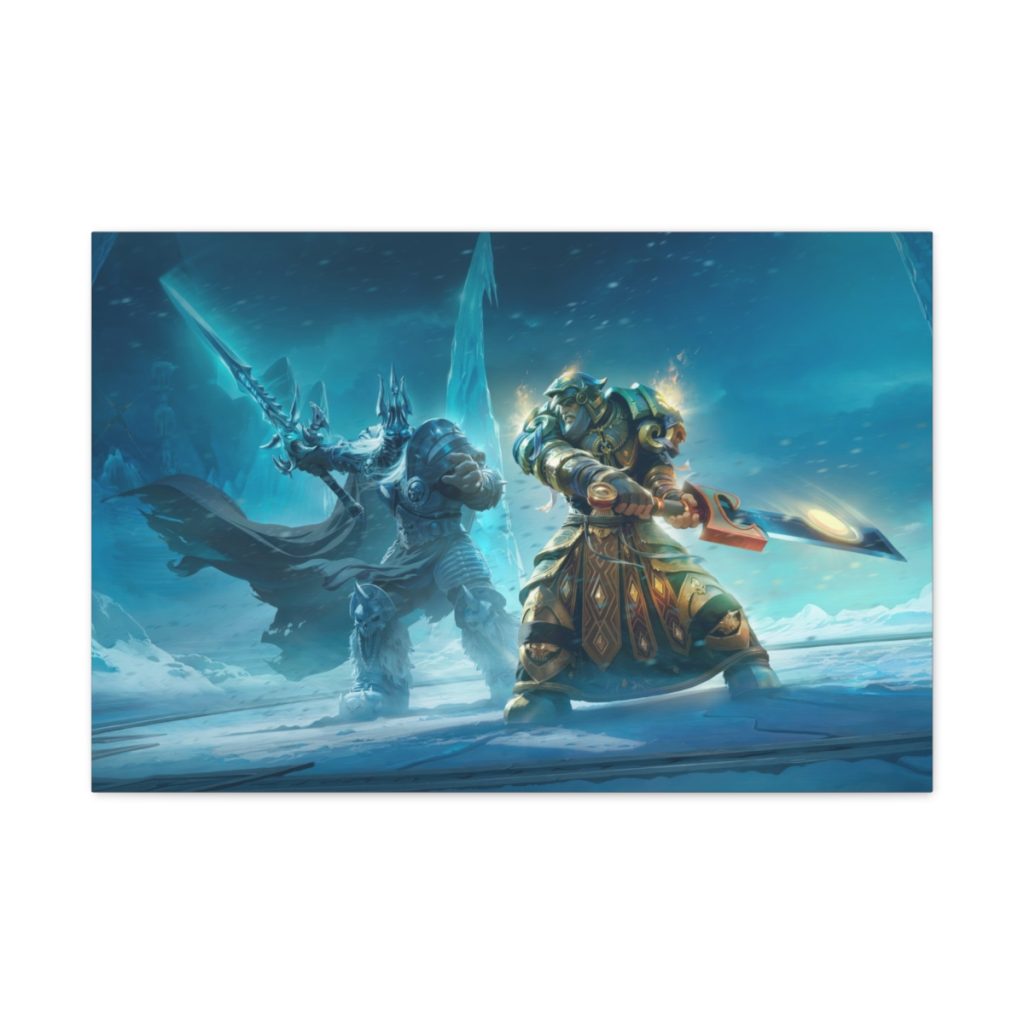 Fall Of The Lich King Canvas Print
