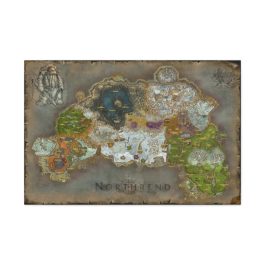 WoW Northrend Canvas Print - Image 2