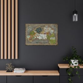WoW Northrend Canvas Print - Image 5