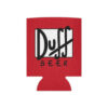 Duff Beer Koozie Can Holder