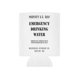 Emergency Drinking Water Koozie Can Holder - Image 3