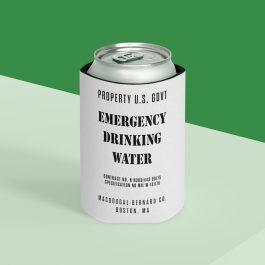 Emergency Drinking Water Koozie Can Holder - Image 8