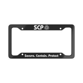 SCP License Plate Frame - Image 1