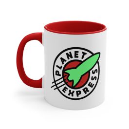 Planet Express Red Mug - Image 8