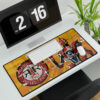 Red Rocket Robot Desk Mat