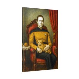 Data and Spot Canvas Print - Image 1