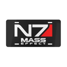 N7 Mass Effect License Plate - Image 1