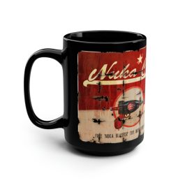 Nuka-Cola Nuka Girl Black Mug - Image 1