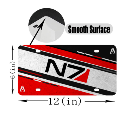 N7 Vanity License Plate - Image 4
