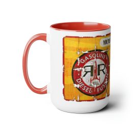 Red Rocket Robot Mug - Image 1