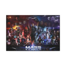 Mass Effect Normandy Crew Canvas Print - Image 2