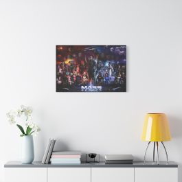 Mass Effect Normandy Crew Canvas Print - Image 3