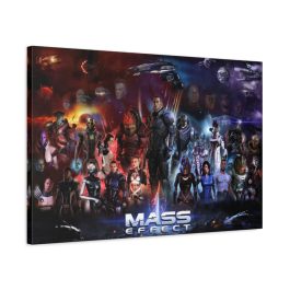 Mass Effect Normandy Crew Canvas Print