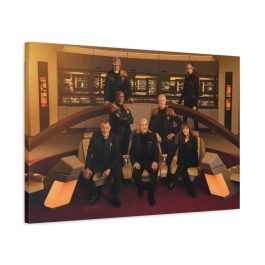 Star Trek TNG Reunion Canvas Print - Image 1