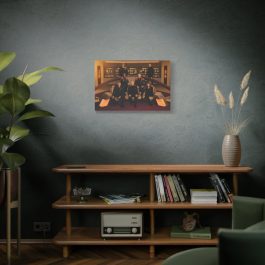 Star Trek TNG Reunion Canvas Print - Image 5