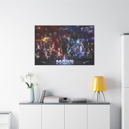 Mass Effect Normandy Crew Canvas Print - Image 8