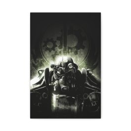 Fallout Brotherhood of Steel Canvas Print - Image 6