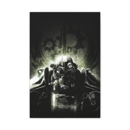 Fallout Brotherhood of Steel Canvas Print - Image 2