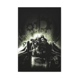 Fallout Brotherhood of Steel Canvas Print - Image 11