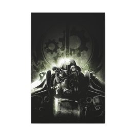 Fallout Brotherhood of Steel Canvas Print - Image 16