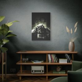 Fallout Brotherhood of Steel Canvas Print - Image 20