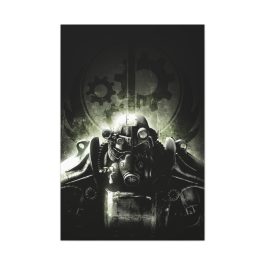 Fallout Brotherhood of Steel Canvas Print - Image 21
