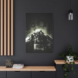 Fallout Brotherhood of Steel Canvas Print - Image 24