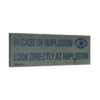 In Case Of Implosion Canvas Print