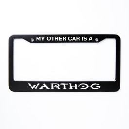 My Other Car Is A Warthog License Plate Frame - Image 6