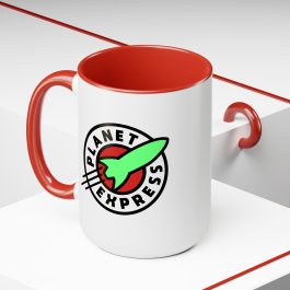 Planet Express Red Mug - Image 13