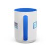 Daystrom Institute Mug - White+Blue - 15oz Daystrom Institute Mug - White+Blue - 15oz