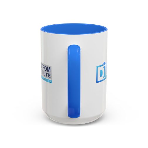 Daystrom Institute Mug - White+Blue - 15oz