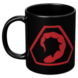 Command & Conquer Brotherhood of NOD Mug - 11oz BLACK Command & Conquer Brotherhood of NOD Mug - 11oz BLACK