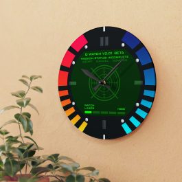 N64 Goldeneye 007 Bond Q-Watch Wall Clock