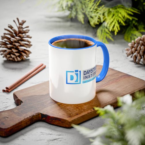 Daystrom Institute Mug - White+Blue - 11oz