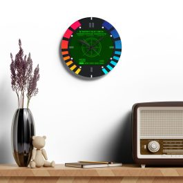 N64 Goldeneye 007 Bond Q-Watch Wall Clock