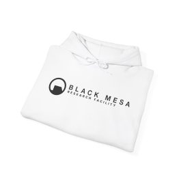 Black Mesa Research Facility Hoodie - White