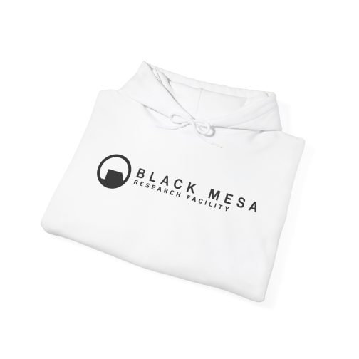 Black Mesa Research Facility Hoodie - White