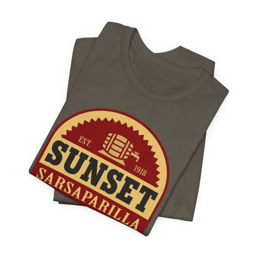 Sunset Sarsaparilla T-Shirt - Army