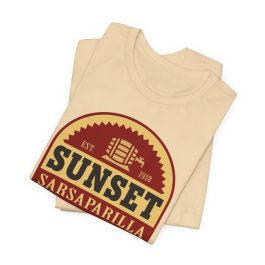 Sunset Sarsaparilla T-Shirt - Cream