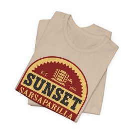 Sunset Sarsaparilla T-Shirt - Tan