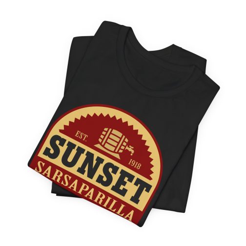 Sunset Sarsaparilla T-Shirt - Black