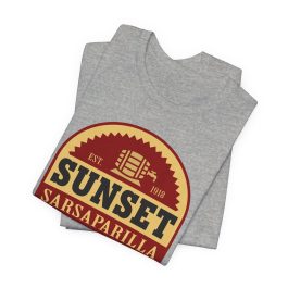 Sunset Sarsaparilla T-Shirt - Heather Grey