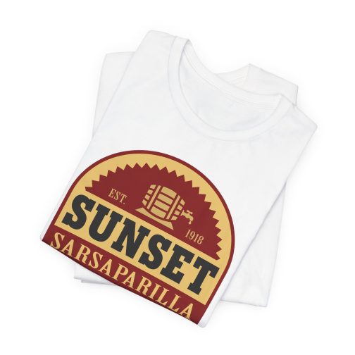 Sunset Sarsaparilla T-Shirt - White