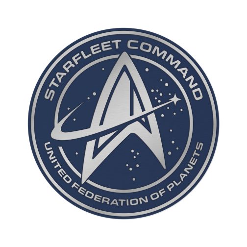Starfleet Command round rug featuring the Federation insignia from Star Trek Picard