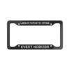 Event Horizon License Plate Frame Event Horizon License Plate Frame