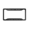 Bernie Madoff License Plate Frame Bernard L. Madoff Investment Securities LLC License Plate Frame