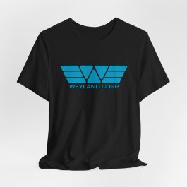 Weyland Corp Blue Logo T-Shirt