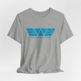Weyland Corp Blue Logo T-Shirt