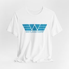 Weyland Corp Blue Logo T-Shirt